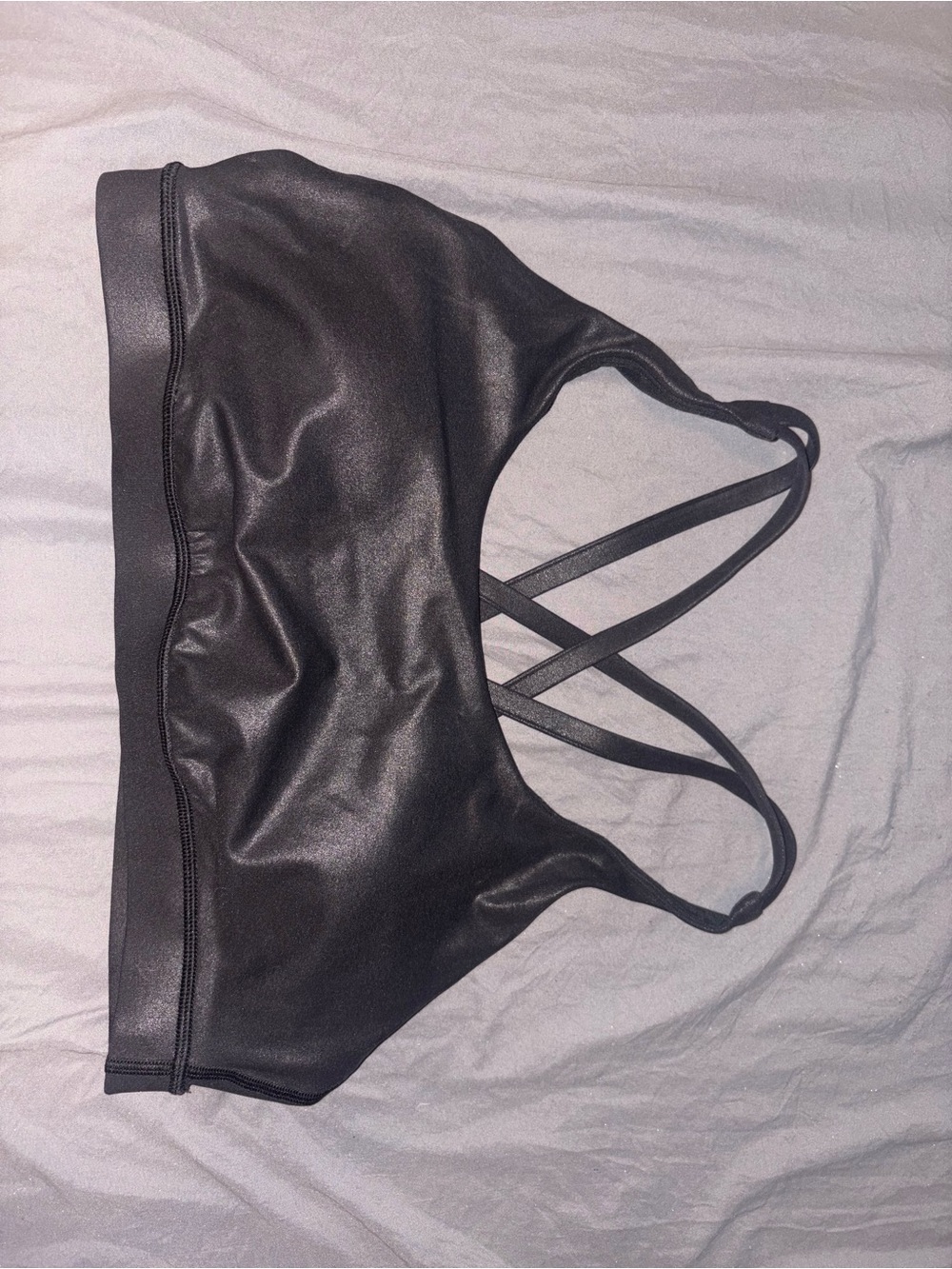lululemon athletica Black Strappy Sports Bra